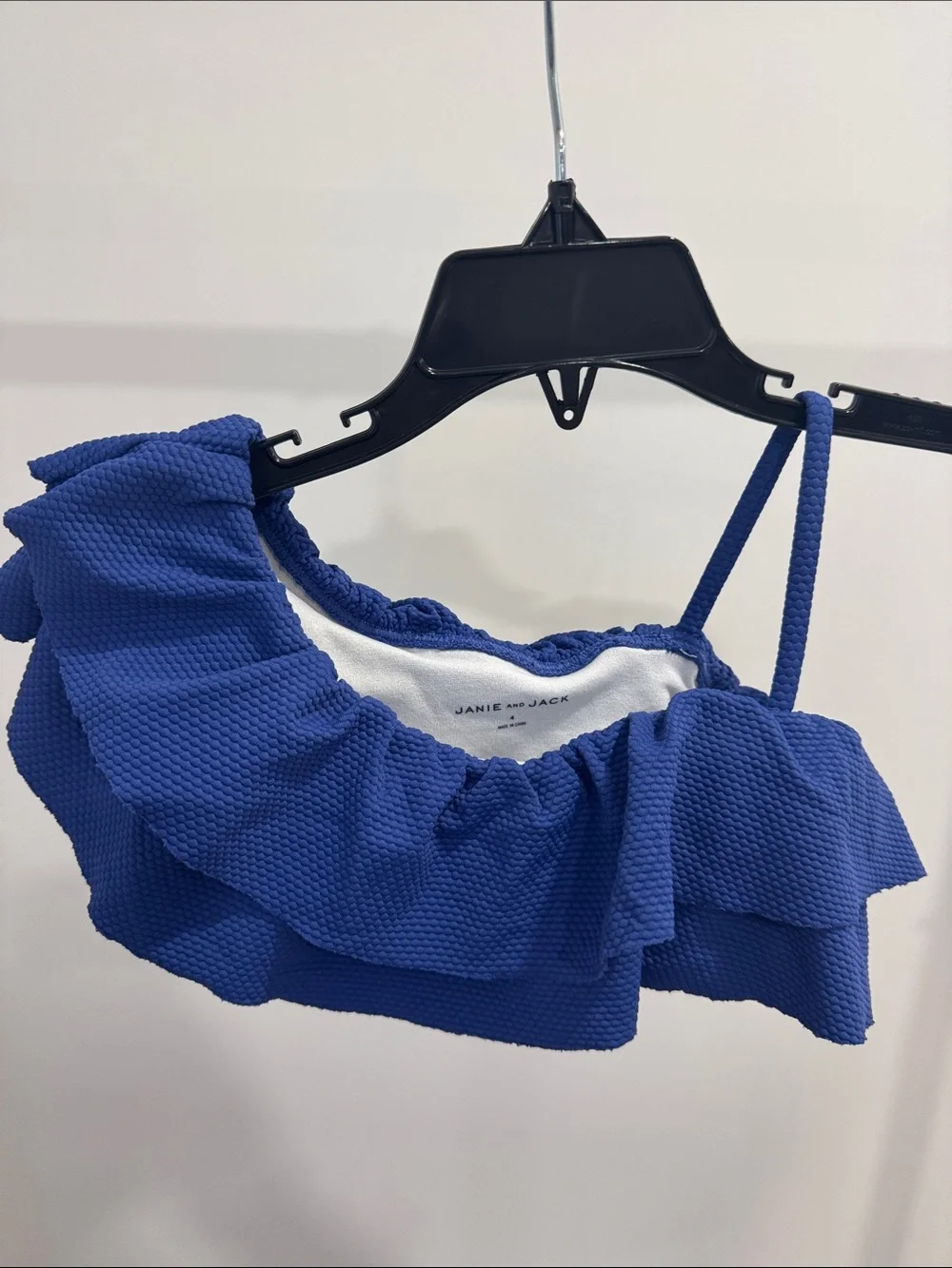 Janie and Jack Royal Blue Ruffle Two-Piece Swim Set